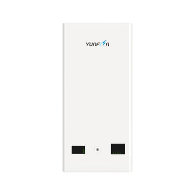 qualidade YUNFAN YF51200-5KW Sistema de armazenamento de energia montado em uma parede 51.2V 200Ah 10.24kWh LiFePO4 5kW Inverter híbrido Max 6 unidades paralelas Energia solar doméstica de backup fábrica