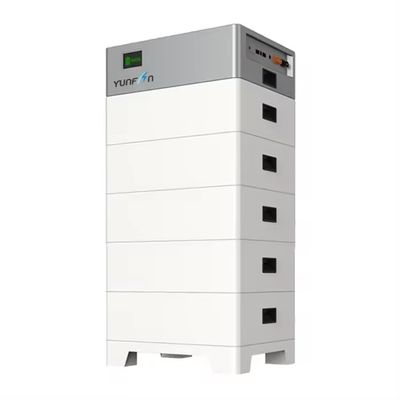 51.2V 300Ah 400Ah Residencial Bateria de Íons de Lítio 15KWH Bateria empilhada All in One