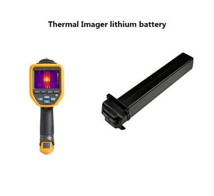 Imagem térmica de infravermelho Pacote de bateria de lítio personalizado 7.2V 3200mah Casamento de alta precisão