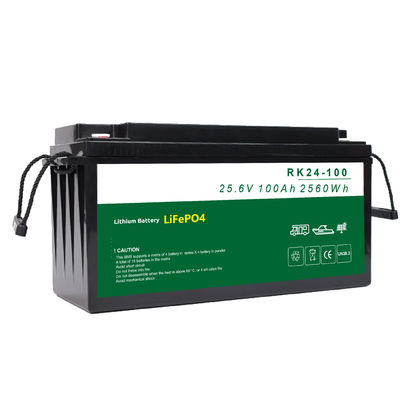 24V 280Ah Bateria LiFePO4 de baixo auto-descarga de fosfato de ferro de lítio para aplicações ao ar livre de longa duração