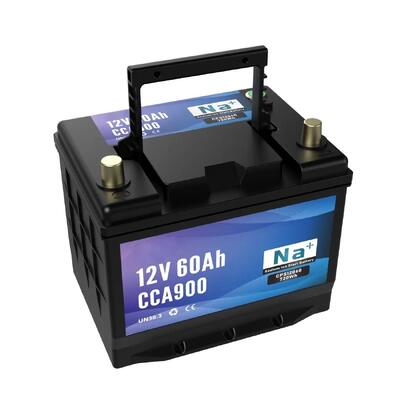 qualidade 12V 60Ah Bateria de arranque de íons de sódio 900CCA Bluetooth Ultra-baixa temperatura de lítio Alternativa para caminhão marinho e automóvel sistemas de parada e arranque fábrica
