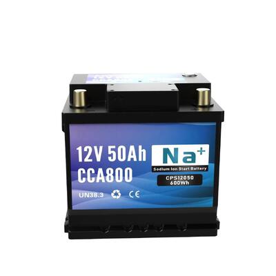 qualidade Bateria de arranque de íons de sódio de 12V 50Ah 800CCA Bluetooth de alto desempenho para todos os climas Para caminhões Veículos marítimos e de desempenho fábrica