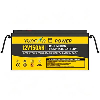 qualidade Direto da fábrica 12,8 V 150Ah LiFePO4 Bateria Atacado OEM ODM BMS embutido para armazenamento solar RV Marine UPS Power Backup fábrica