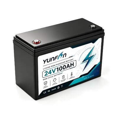 qualidade YF24V100Ah-LAS 25,6V 100Ah LiFePO4 Bateria 2560Wh IP55 ABS + PC Shell Drop-in Substituição para 24V UPS Ácido de Chumbo Bateria de Armazenamento Solar Off-Grid fábrica